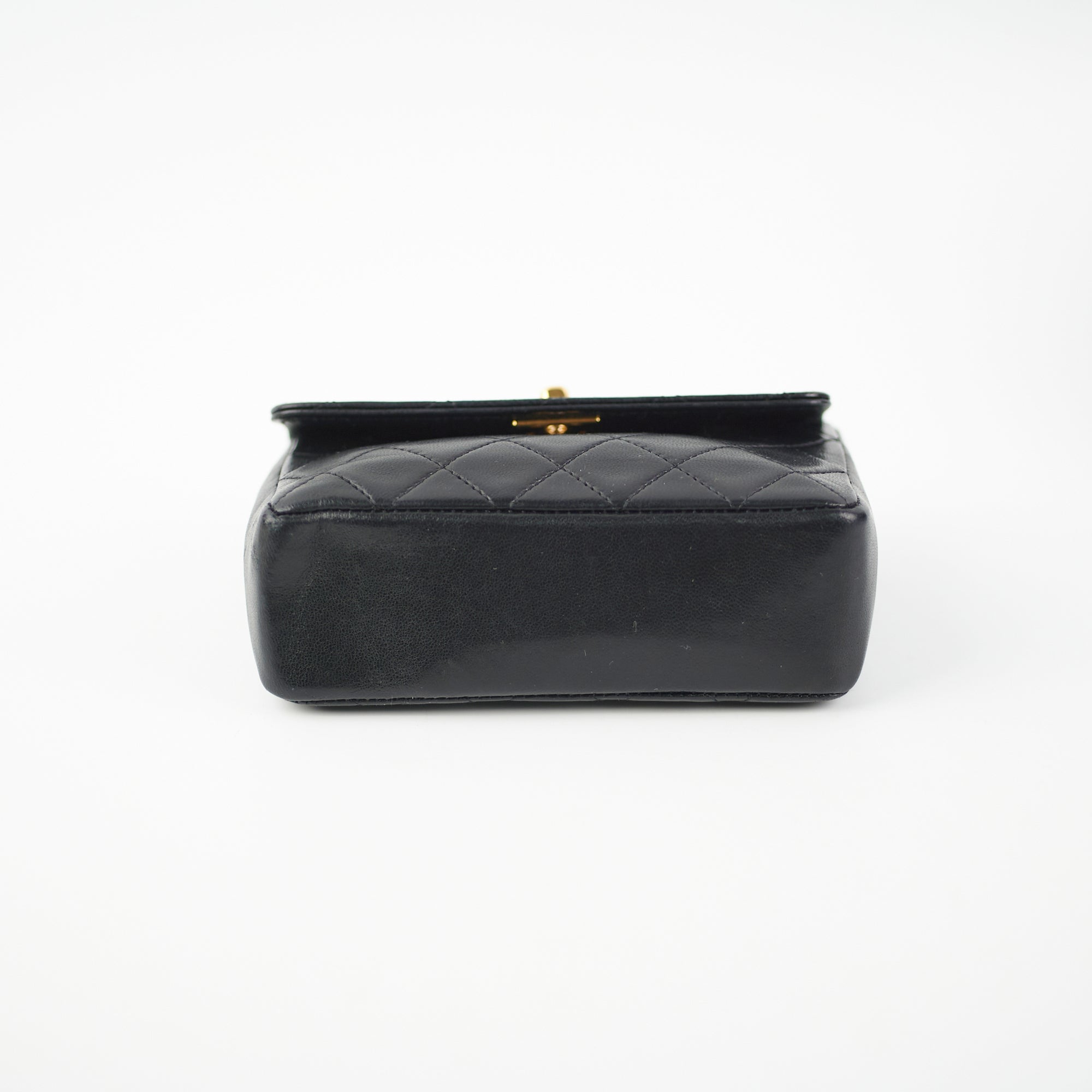 Chanel Mini Vintage Lambskin Black Flap Bag - Authentic Luxury Crossbody Purse for Women | Perfect for Date Night, Parties & Special Occasions