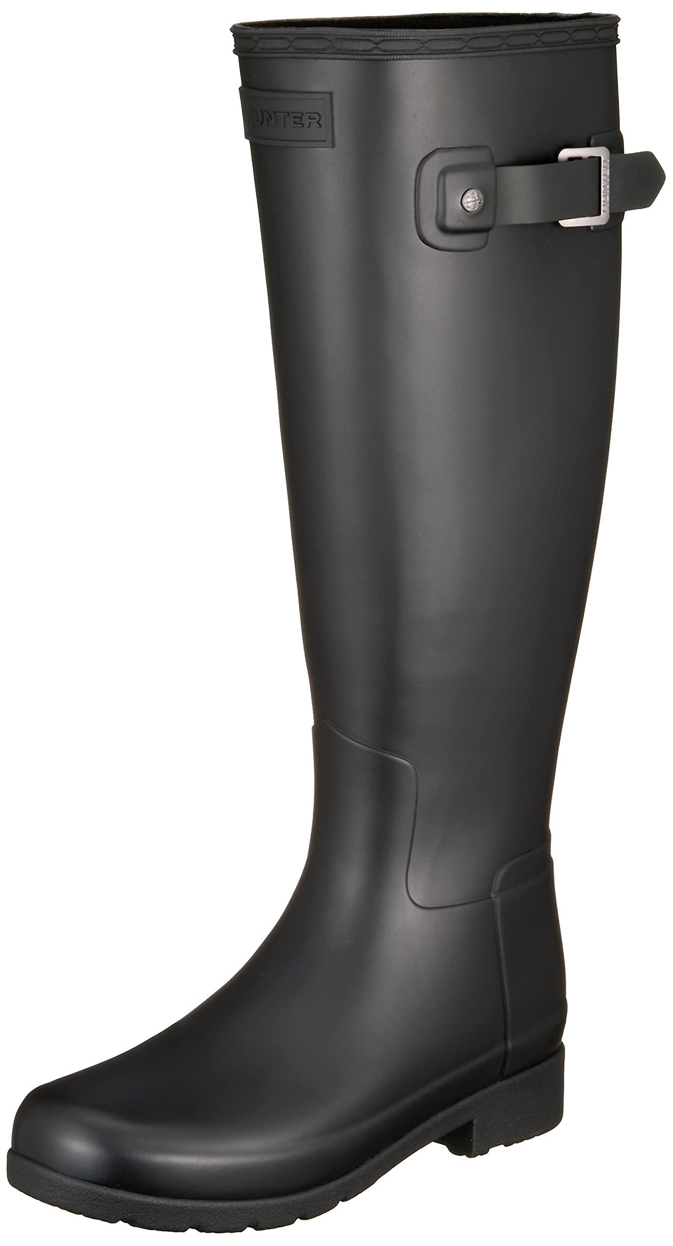 HUNTER Women's Original Refined Wide Calf Rain Boots - Waterproof Matte Finish for Rainy Days, Gardening & Outdoor Activities