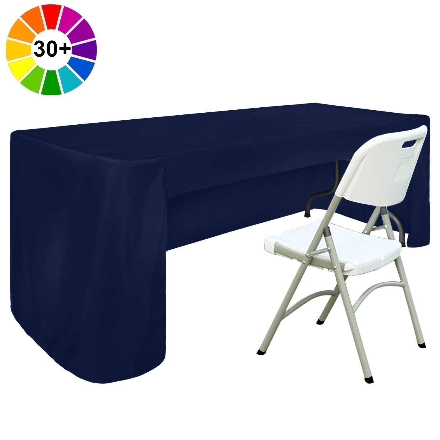 ABCCANOPY 6FT Rectangle Tablecloth - Waterproof Washable Polyester Table Cover for Dining, Parties, Events - Fits 6 Foot Rectangular Tables - Perfect for Restaurants, Weddings, and Outdoor Gatherings