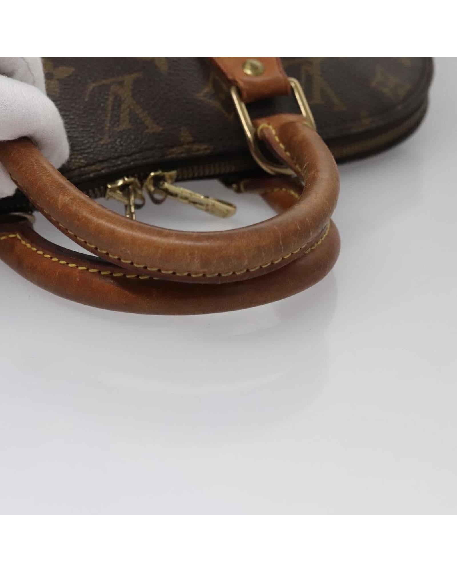 Louis Vuitton Alma BB Monogram Canvas Handbag - Stylish Crossbody Bag for Women | Perfect for Work, Travel & Everyday Use