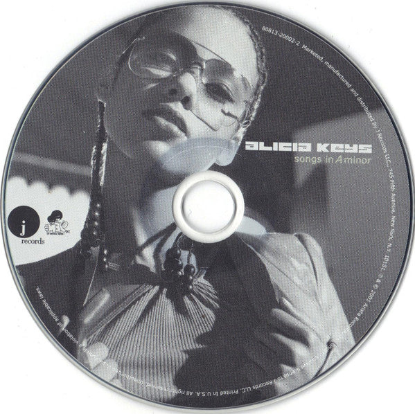 Alicia Keys - Songs In A Minor CD Album (Explicit) | R&B Soul Music for Relaxation, Work & Study