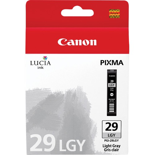 Canon PGI 29 Light Gray Ink Cartridge - Compatible with Select Canon Printers - Perfect for Home Office & Photo Printing