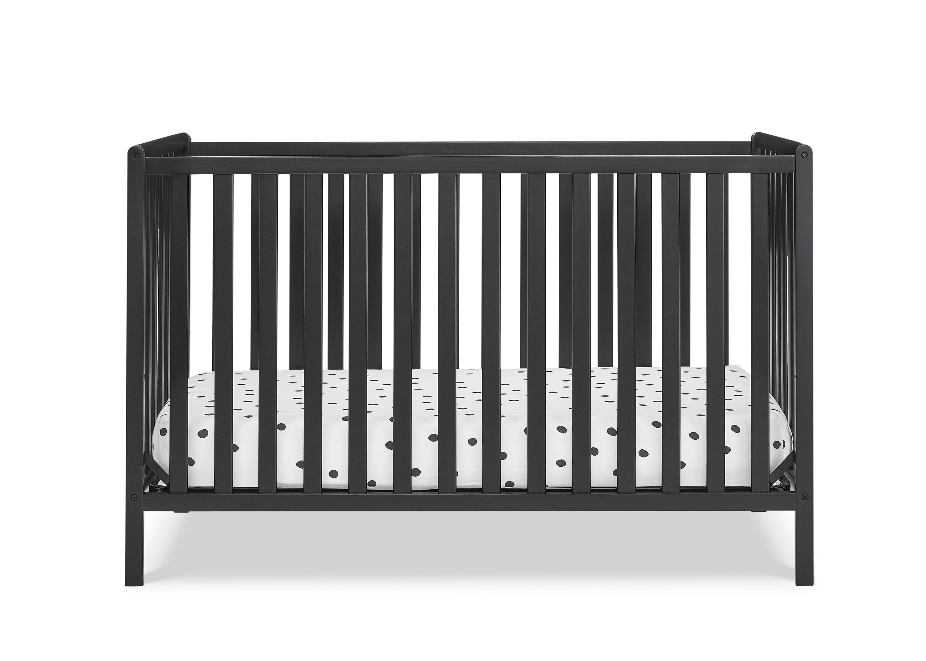Heartland 4-in-1 Convertible Baby Crib - Toddler Bed, Daybed & Full-Size Bed - Safe Nursery Furniture for Newborn to Adult - Perfect for Baby Rooms, Daycare Centers & Guest Bedrooms