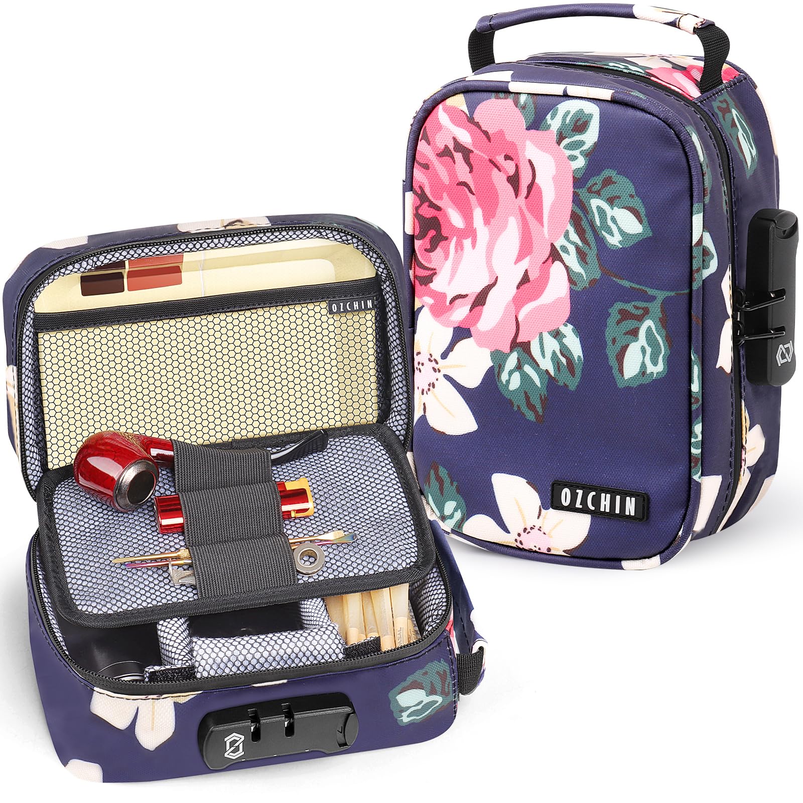 Smell Proof Bag with Lock - Odorless Storage for Tobacco, Medicine & Files - Perfect Gift for Friends