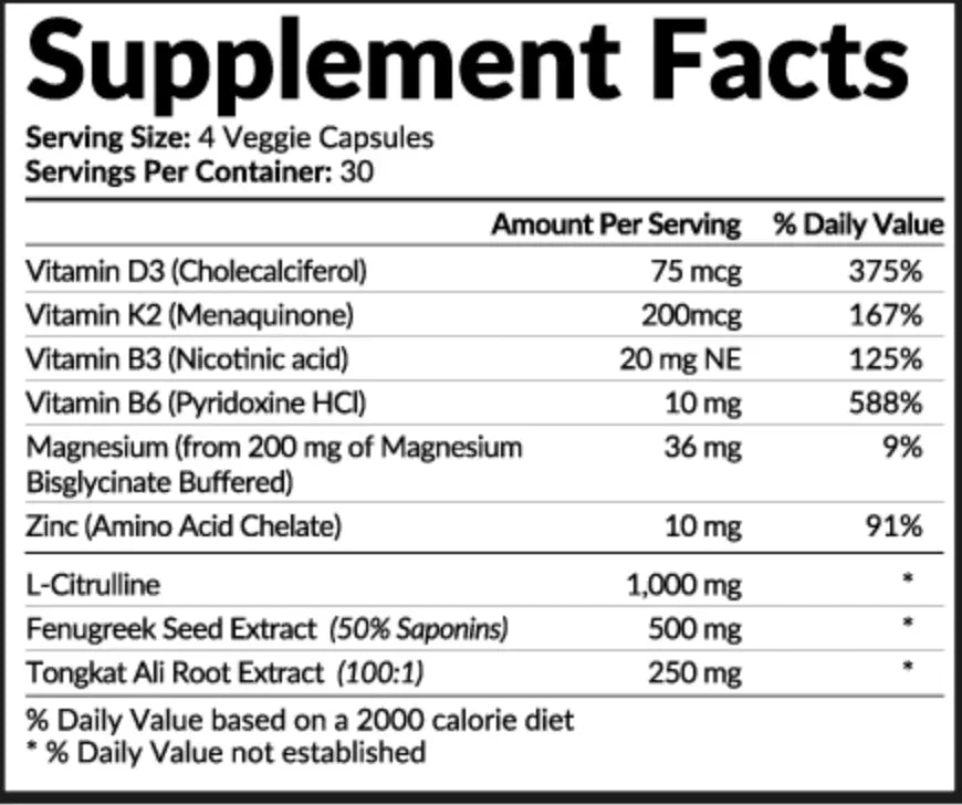Alpha Strength Capsules - Premium Muscle Recovery & Performance Supplement for Athletes & Fitness Enthusiasts | Post-Workout Recovery, Energy Boost & Endurance Support