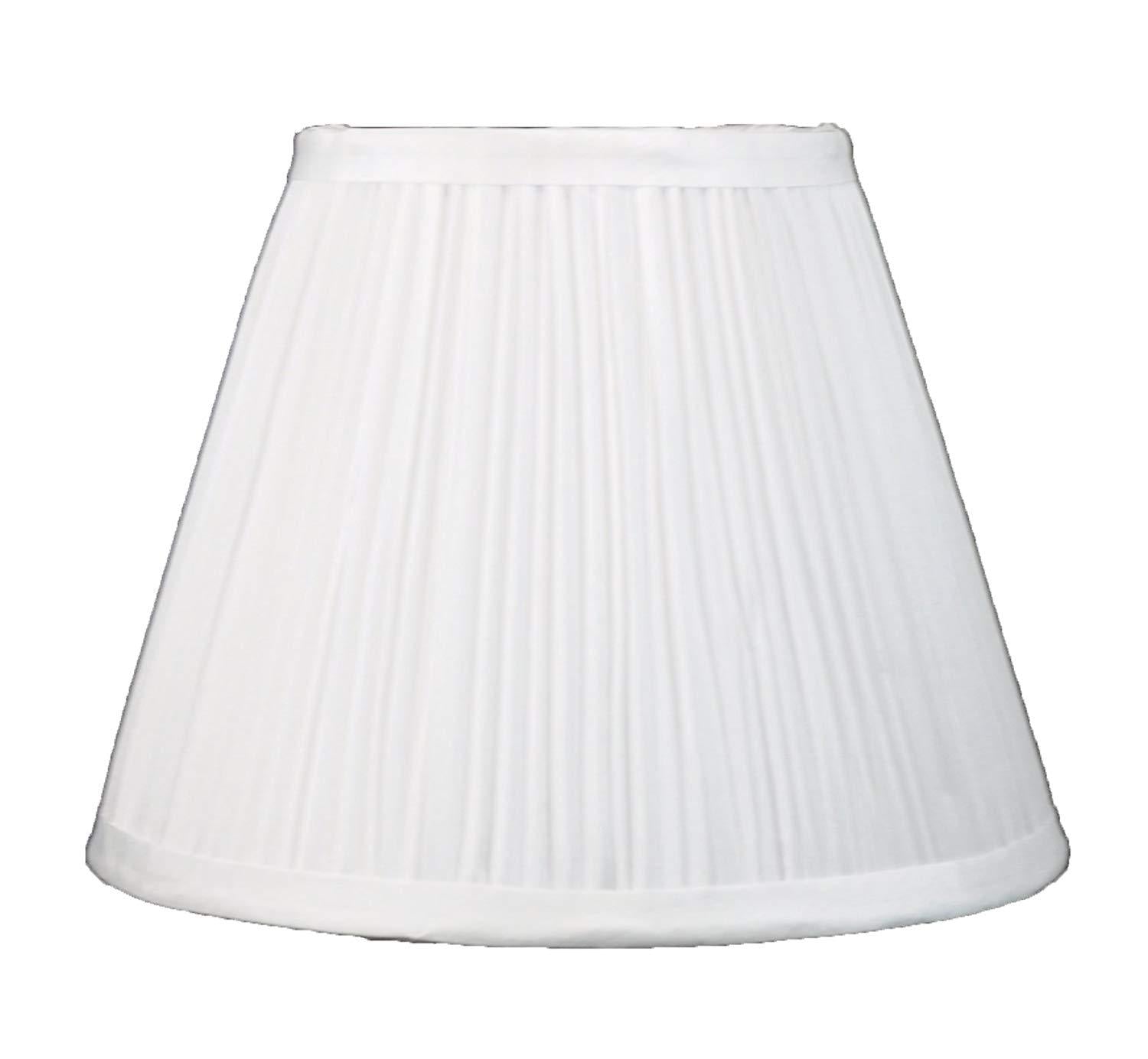 Mushroom Pleated Softback Lamp Shade - Faux Silk Fabric - 5
