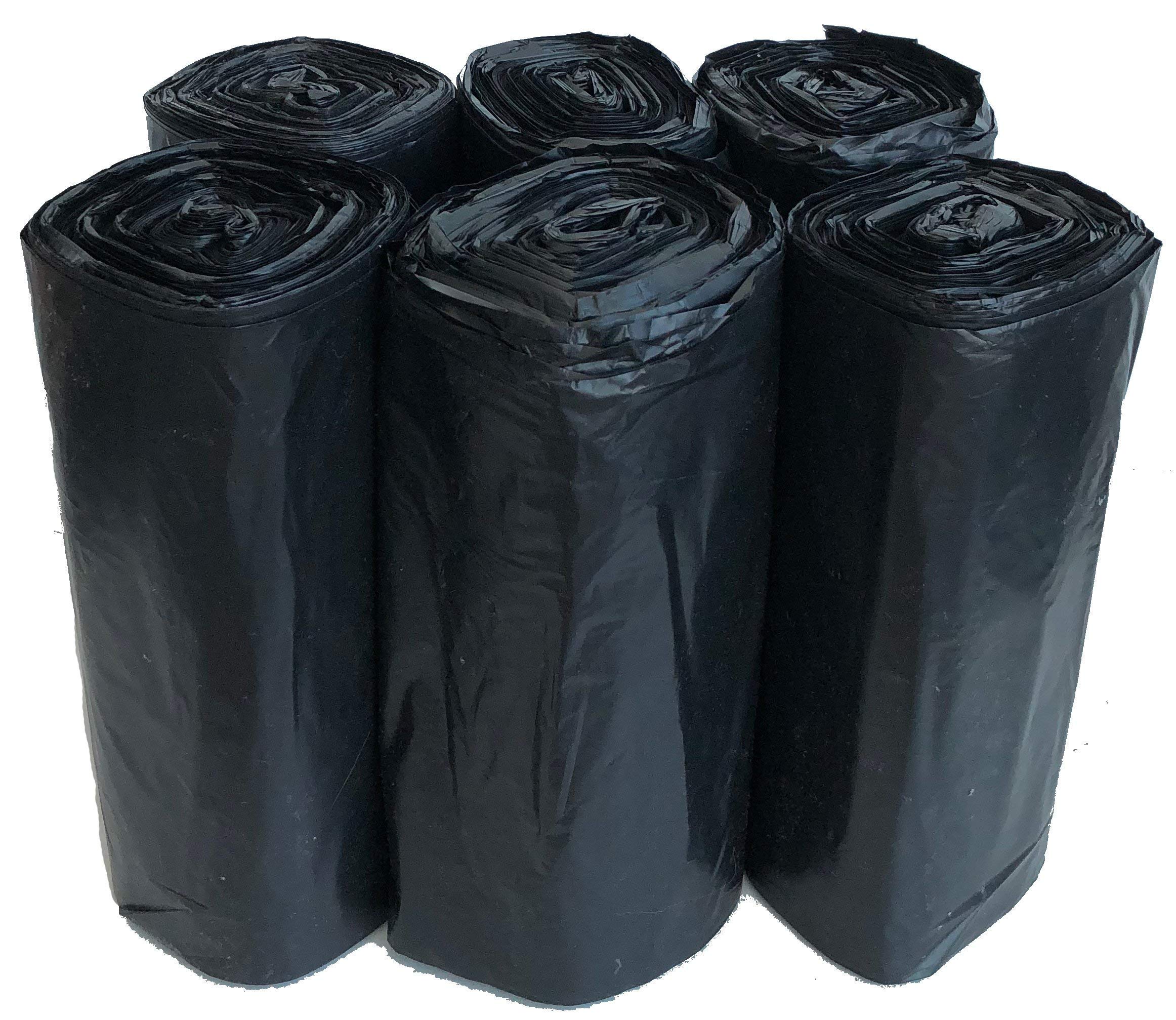 Heavy Duty Trash Bags 55-60 Gallon (150 Count) & 40-45 Gallon (250 Count) - Extra Thick, Leak Proof, Tear Resistant for Kitchen, Office, and Outdoor Use