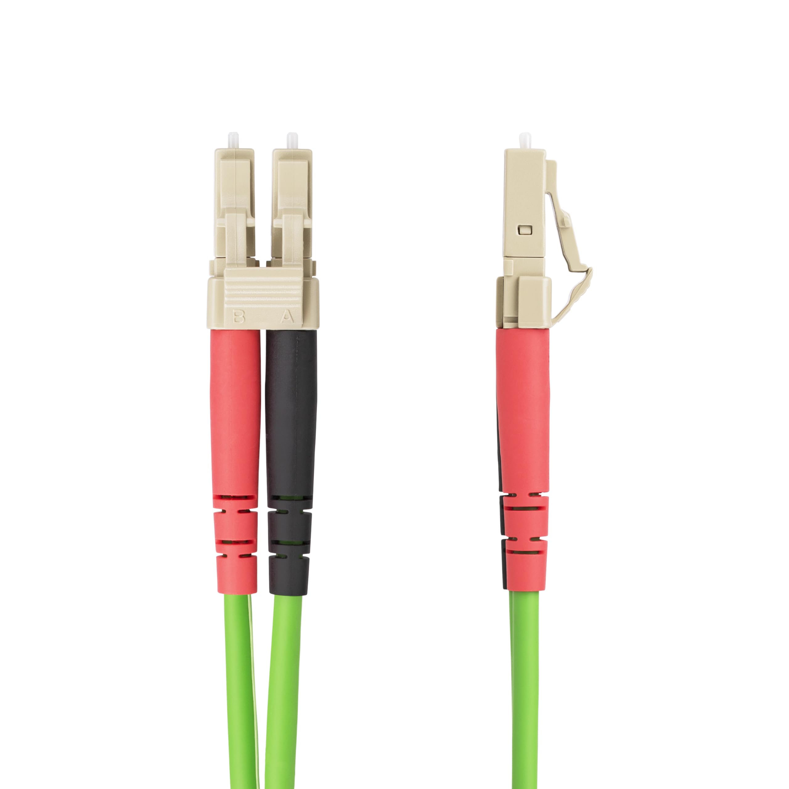 StarTech.com 25m (82ft) LC to LC UPC OM5 Multimode Fiber Optic Cable - 50/125 Duplex, 40G/100G, LSZH Fiber Jumper Cord - Perfect for High-Speed Data Centers, Server Rooms & Network Installations