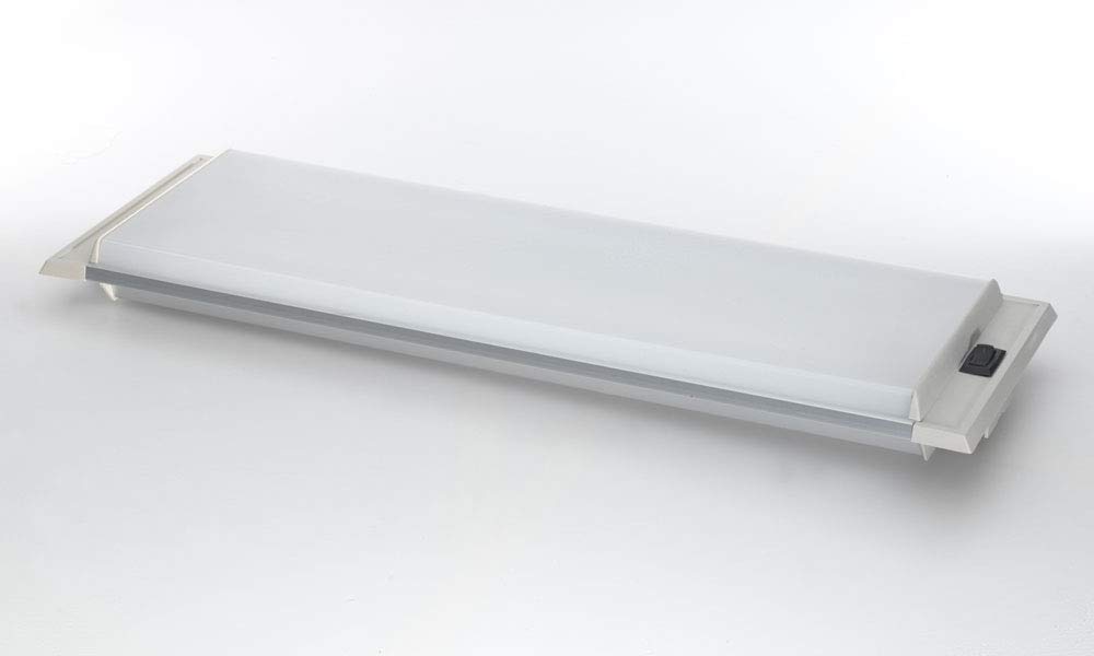 RV Trailer Euro-Style Recessed LED Light Fixture 14.4W Thin Lite DIS-LED736P - Dimmable Interior Lighting for Campers, Motorhomes & Travel Trailers