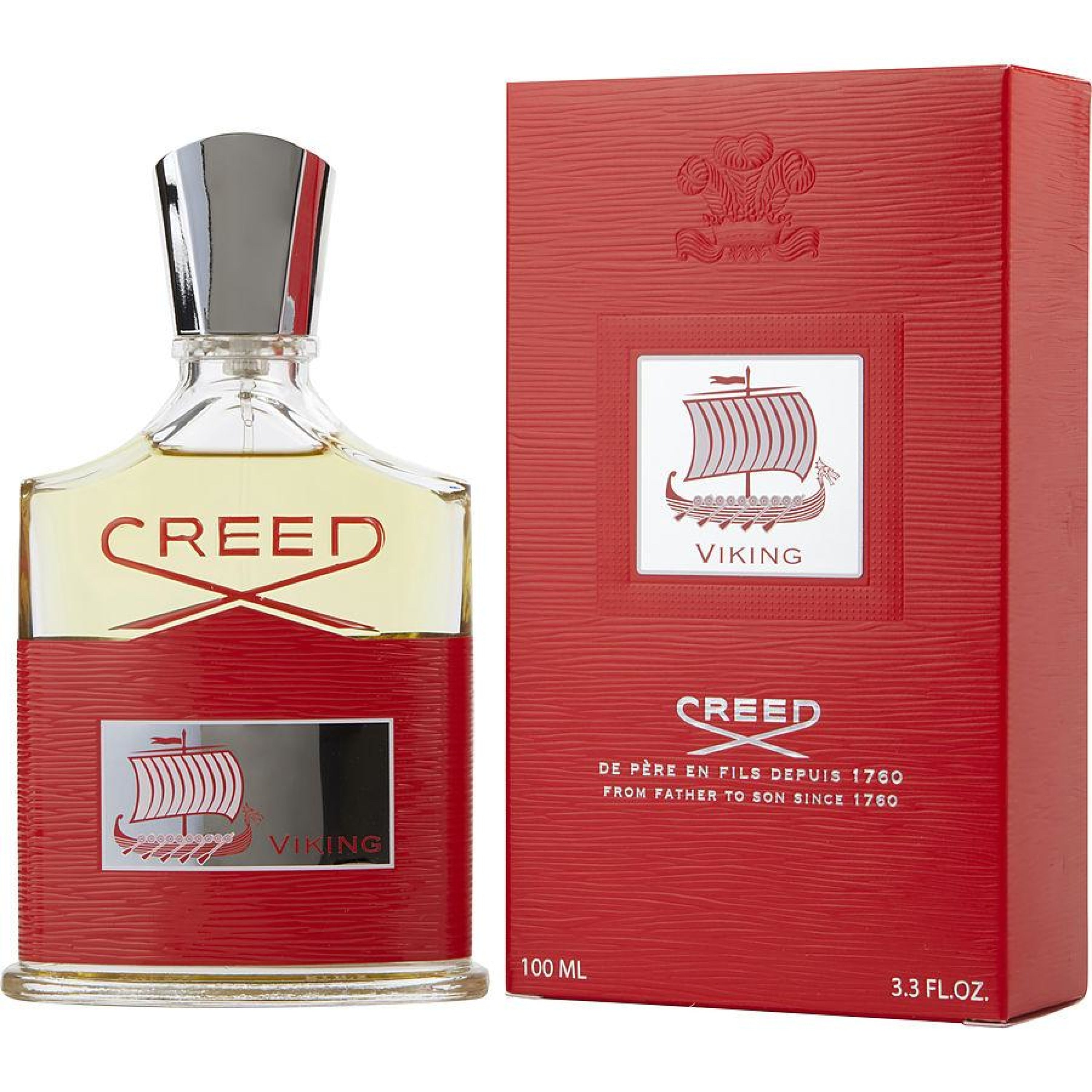 Creed Viking Eau de Parfum Spray for Men - Premium Cologne with Woody Spicy Notes - Perfect for Date Nights & Special Occasions