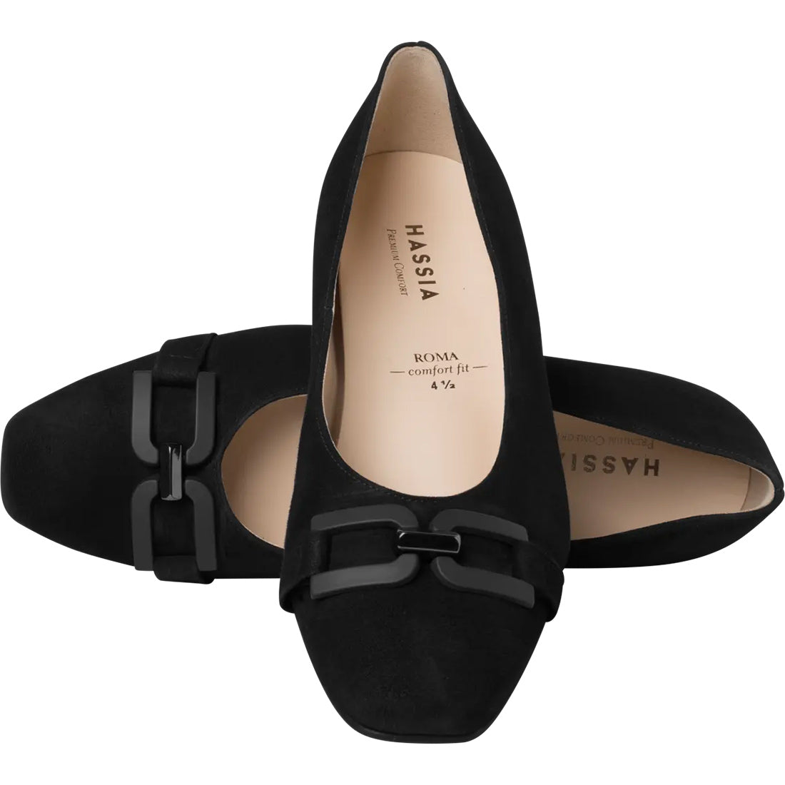 Hassia Roma 302632 Women's Comfortable Shoes - Stylish & Lightweight for Walking, Work & Casual Wear