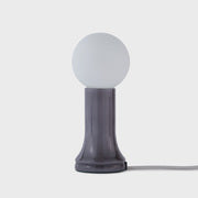 Modern Shore Table Lamp in Smoke Grey - Stylish Bedside & Living Room Lighting for Home Decor