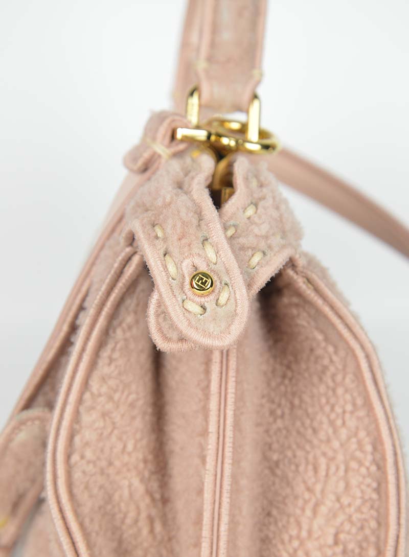 Fendi Peekaboo I See U Handbag in Montone Rosa Antico | Luxury Leather Tote Bag for Women | Perfect for Work, Travel & Everyday Use