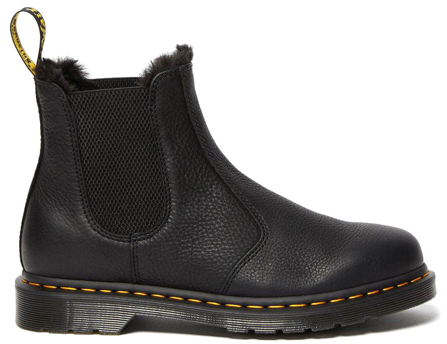 Unisex 2976 Faux Fur Lined Chelsea Boots - Genuine Leather Winter Ankle Boots for Men & Women | Perfect for Cold Weather, Snow & Outdoor Activities