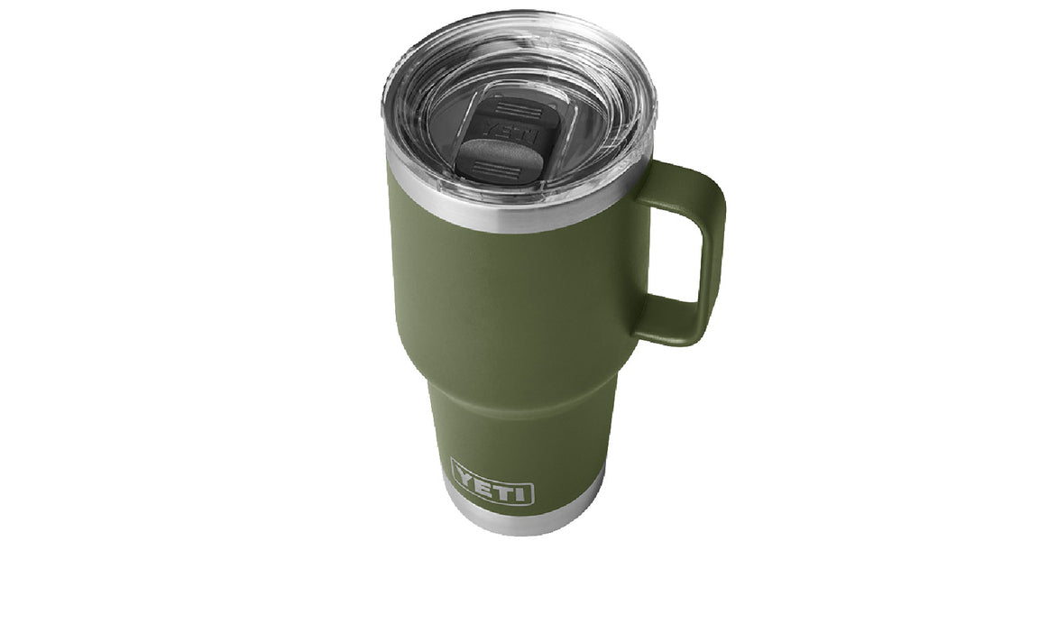 30 oz Rambler Vacuum Insulated Travel Mug - Highlands Olive - Keeps Drinks Hot/Cold for Hours - Perfect for Commuting, Camping & Outdoor Adventures