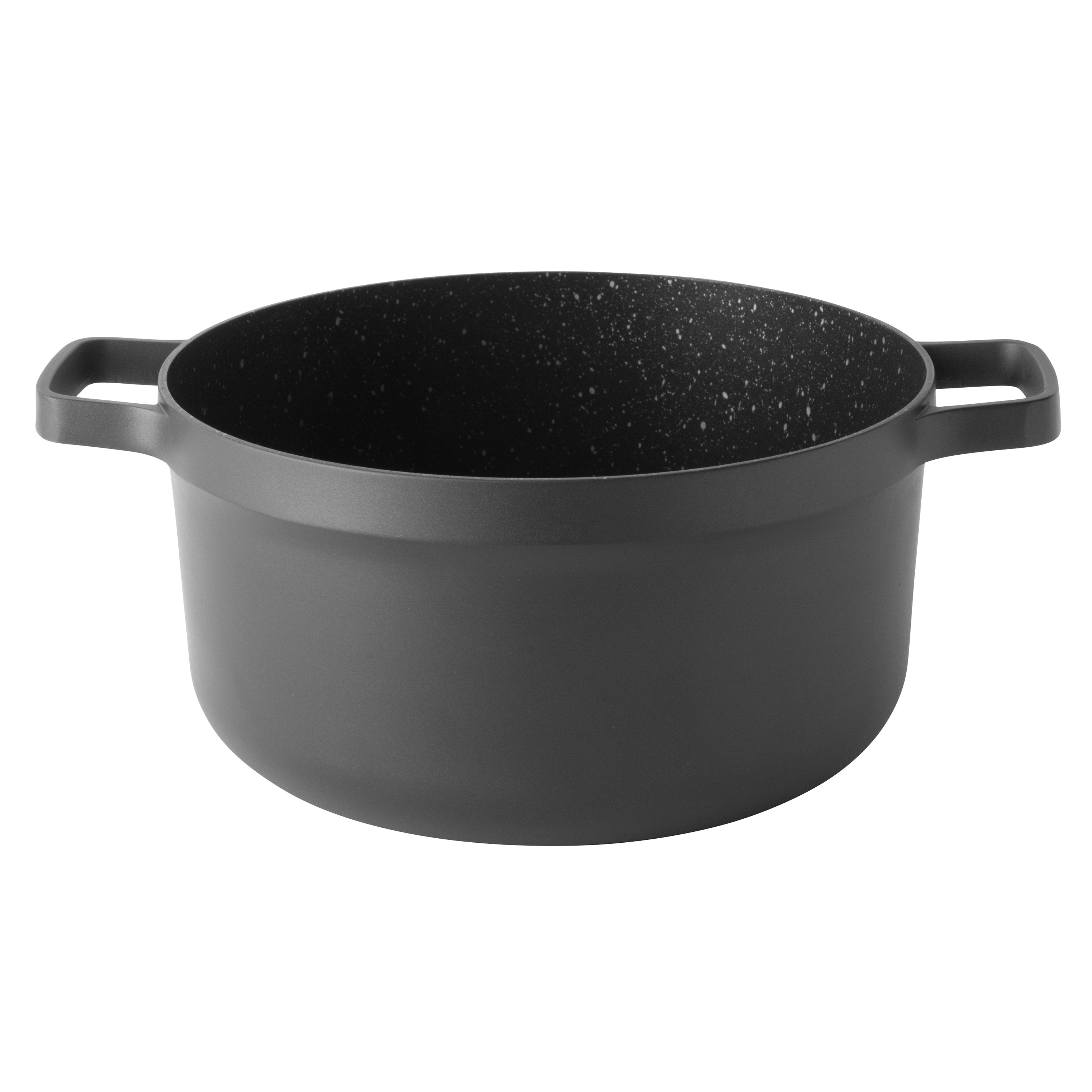 BergHOFF GEM 6-Piece Cast Aluminum Non-Stick Cookware Set - Perfect for Simmering, Sauteing & Everyday Cooking | Durable Kitchen Pots & Pans for Home Chefs
