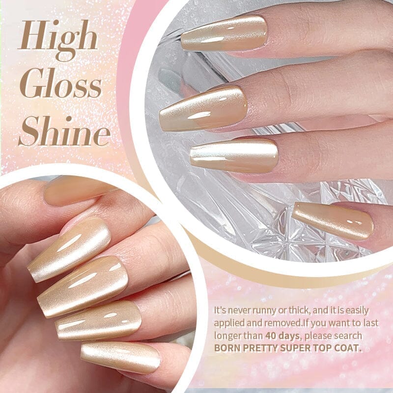 Moonlight Cat Magnetic Gel Polish MY103 Pure Love 10ml - Long Lasting Nail Polish for Gel Manicure, DIY Nail Art at Home, Valentine's Day Gift for Her