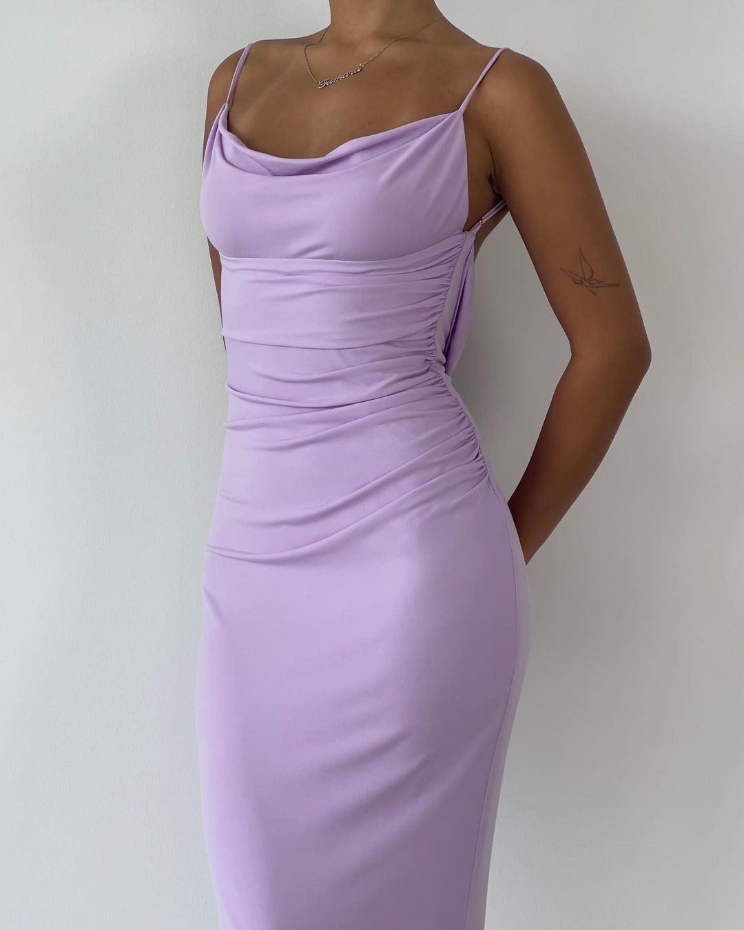 Elegant Lilac Sheath Evening Gown | Long Prom Dress J2980 for Formal Events & Special Occasions