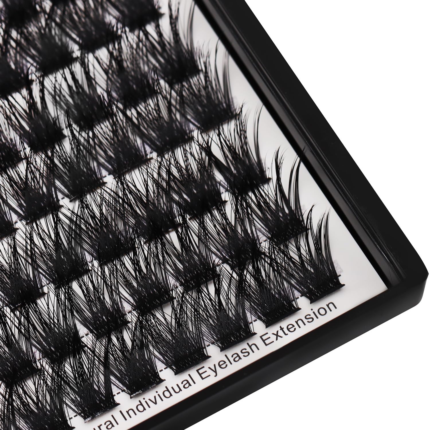 Premium 3D Effect Glue Bonded Cluster Eyelashes - 120 Clusters/Box, 8MM Wide Cluster, Natural False Eyelashes for Home & Professional Lash Extensions | Perfect for Parties, Weddings & Everyday Glam