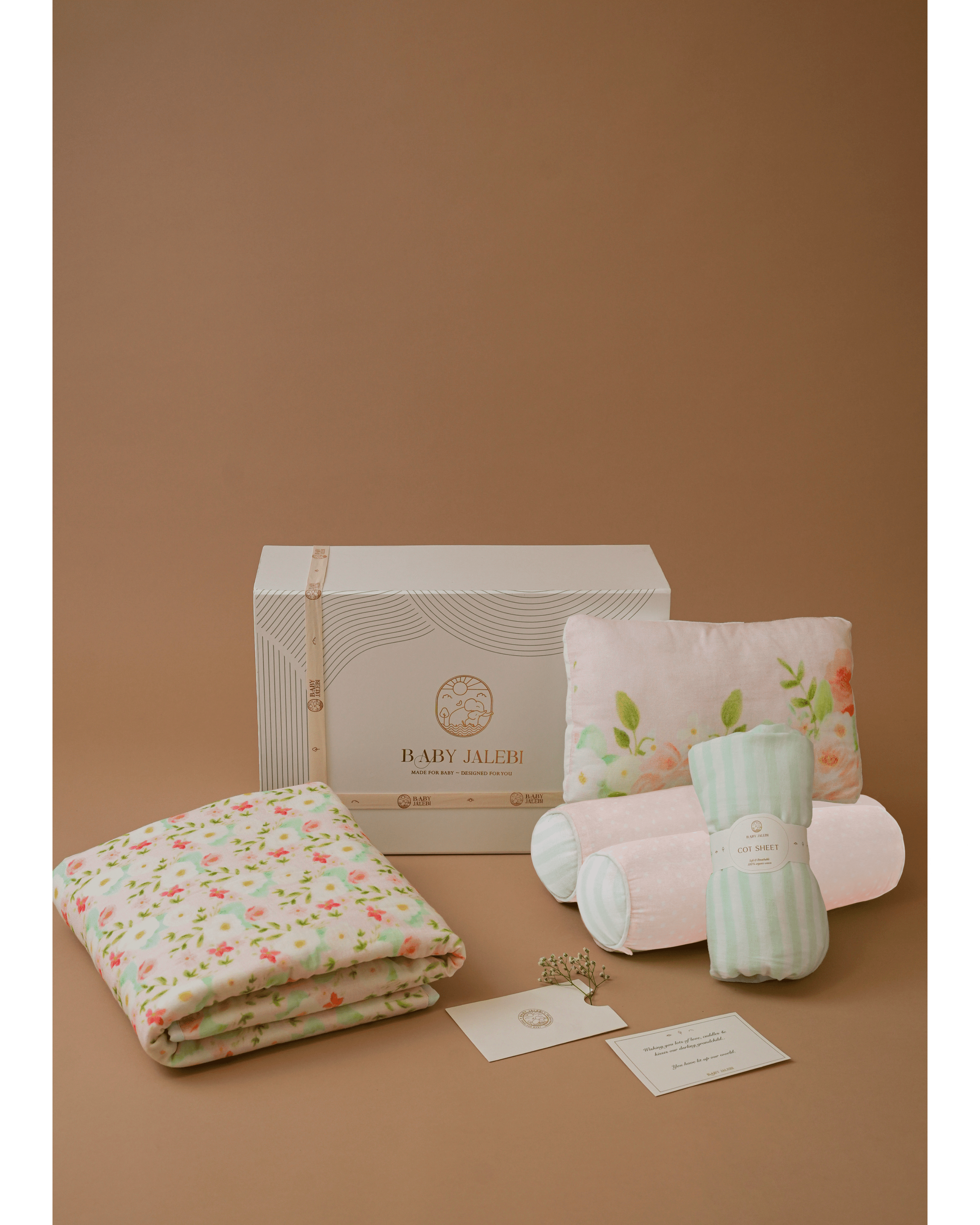 Sayuri Soft Cotton Baby Crib Bedding Set - Breathable & Hypoallergenic Nursery Bedding for Newborns & Toddlers - Perfect for Nurseries, Daycares & Gift Registries