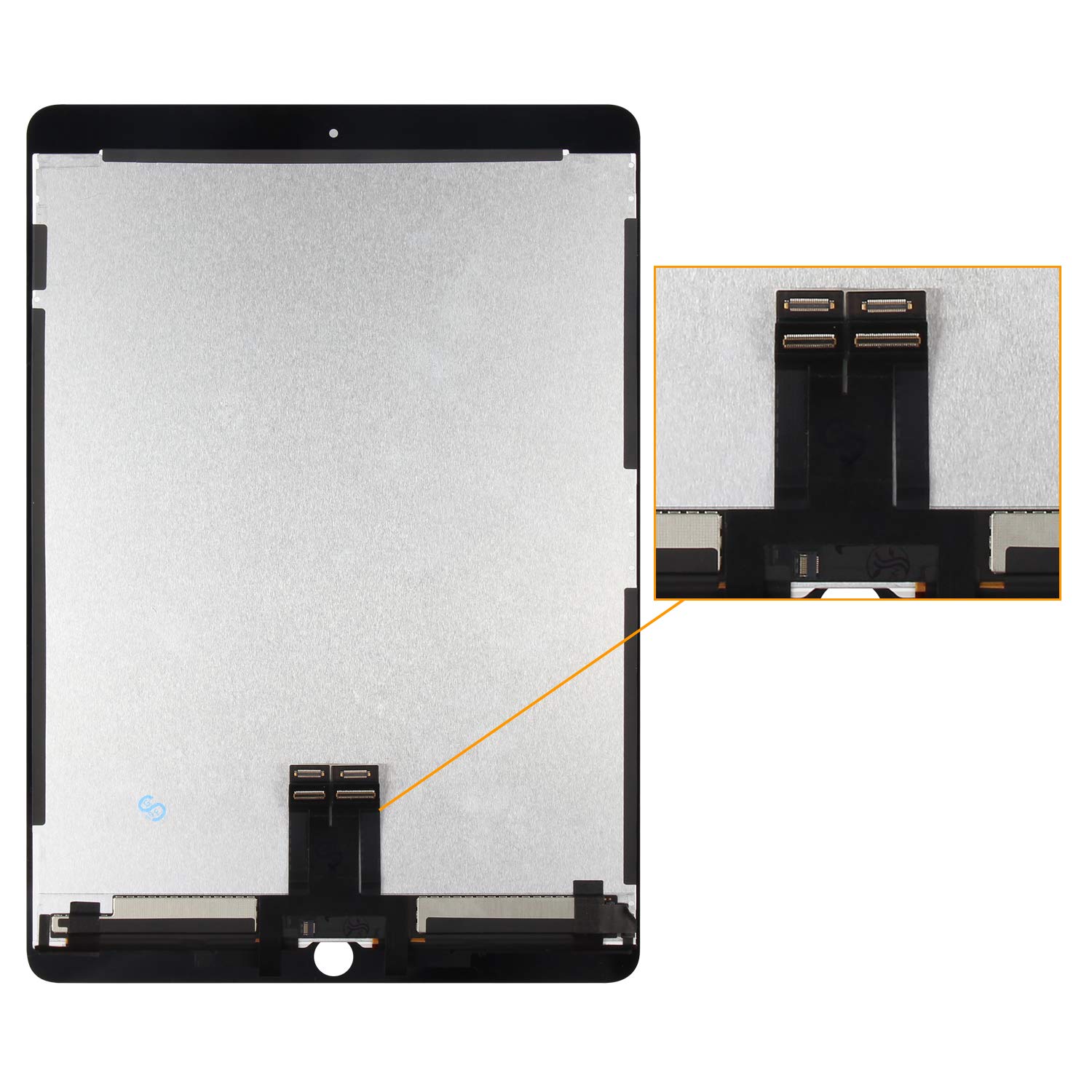 iPad Air 3 Screen Replacement LCD Display Touch Digitizer Assembly for A2152 A2123 A2154 - 2019 3rd Gen Tablet Repair Kit (No Home Button, White) | DIY Fix for Cracked/Broken Screens