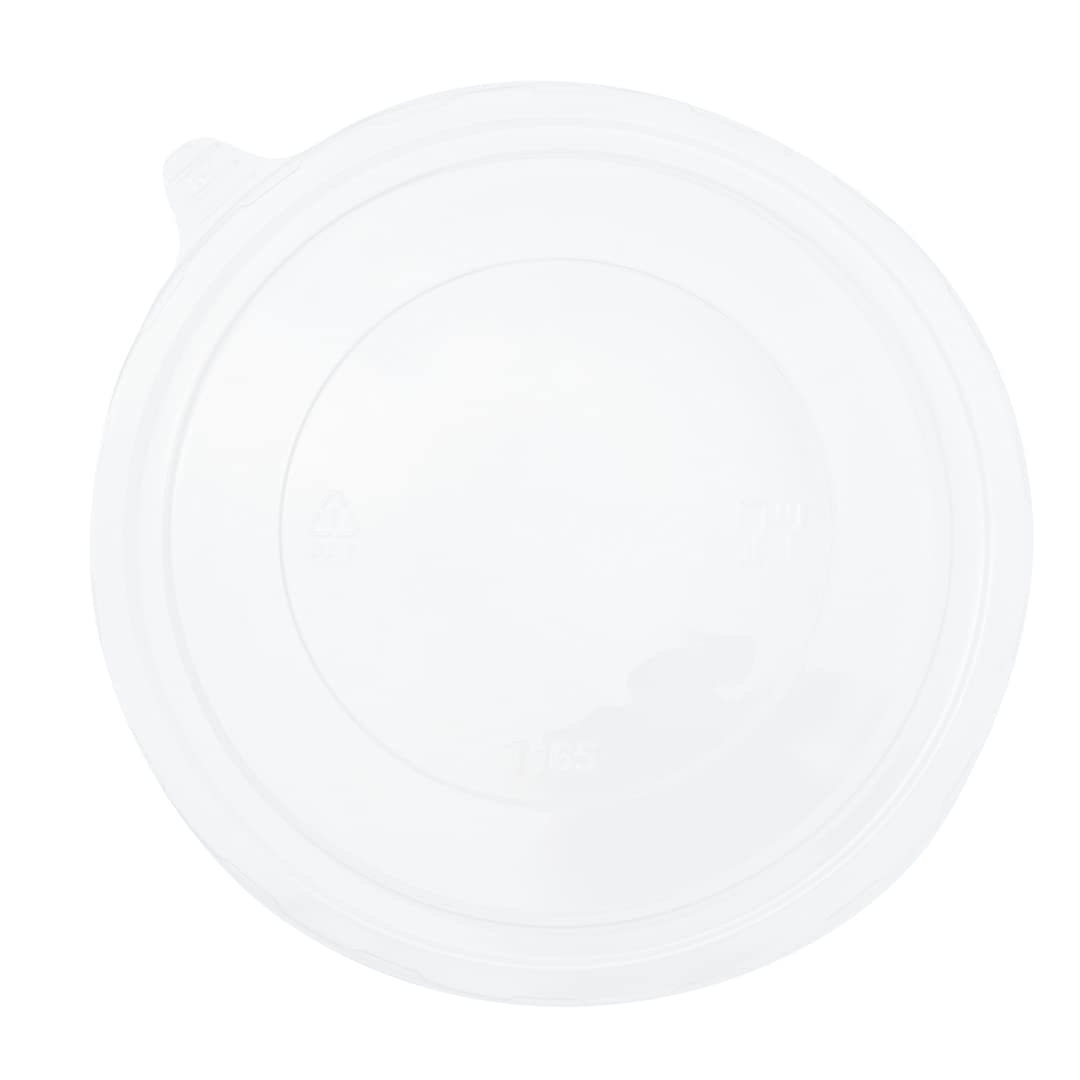 Disposable Clear Plastic Foil Lux Lids for 37oz & 42oz Takeout Containers - 200 Pack Lift Tab Food Container Lids (Containers Sold Separately) | Perfect for Restaurants, Catering & Food Delivery Services