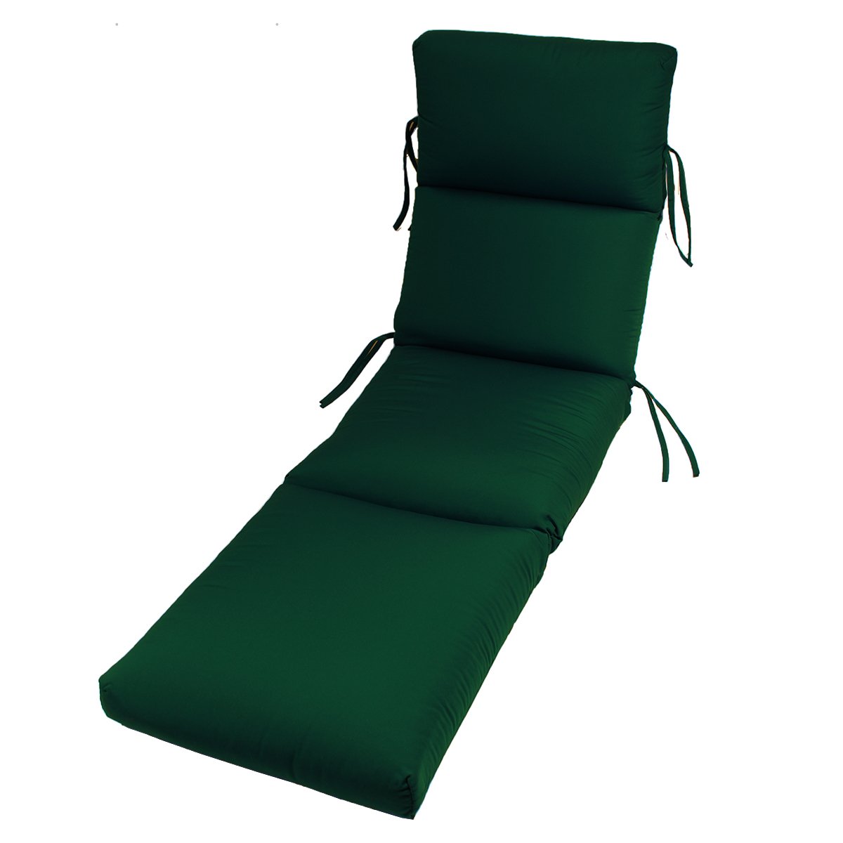 Premium Sunbrella Outdoor Channeled Chaise Cushion - Waterproof & UV Resistant - Perfect for Poolside, Patio, and Backyard Lounging