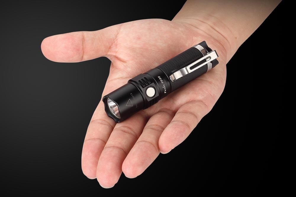 Fenix PD25 Tactical Flashlight - High Lumens, Rechargeable, Compact & Durable for Outdoor, Camping, Hiking & Emergency Use