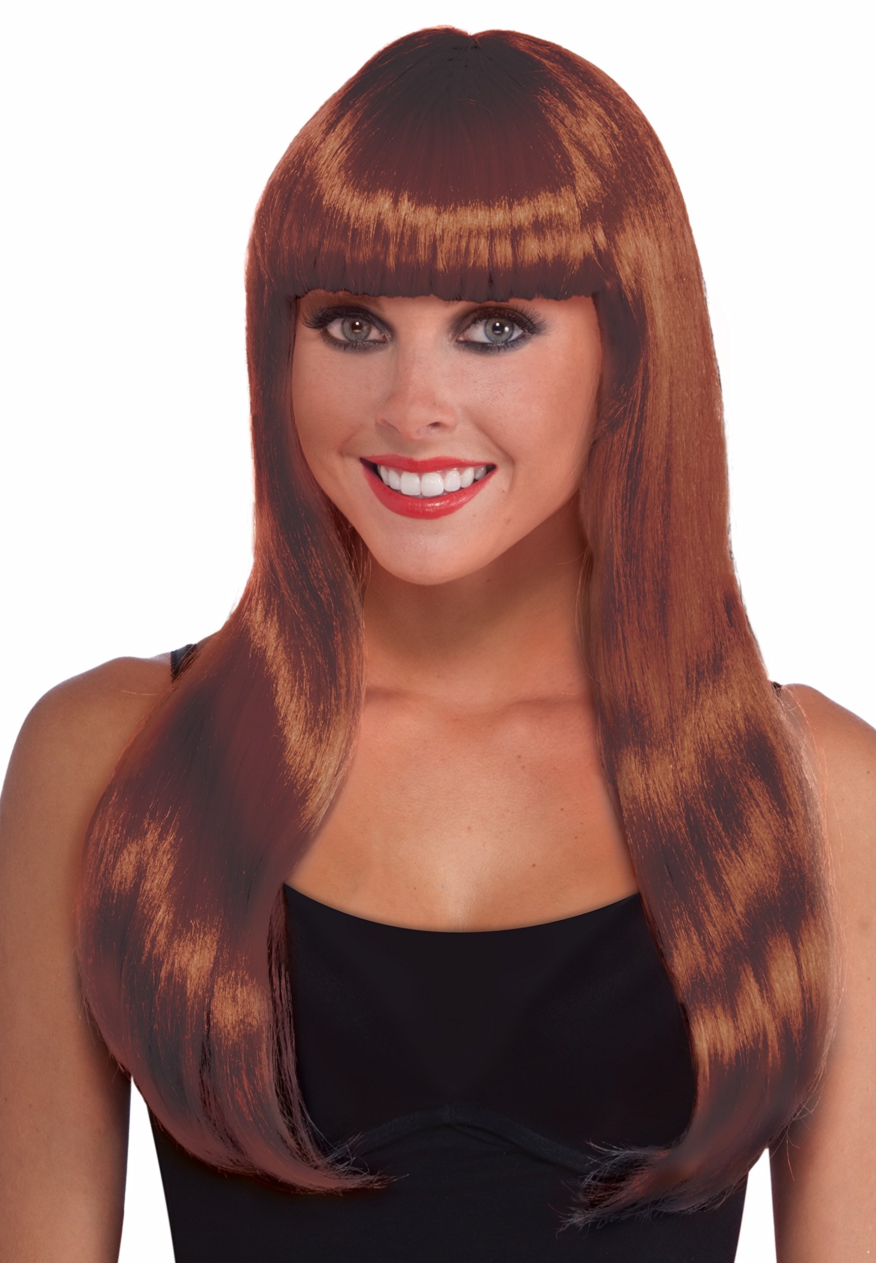 Forum Novelties Auburn Red Party Costume Wig for Adults & Kids - Perfect for Halloween, Cosplay, Themed Parties & Dress-Up