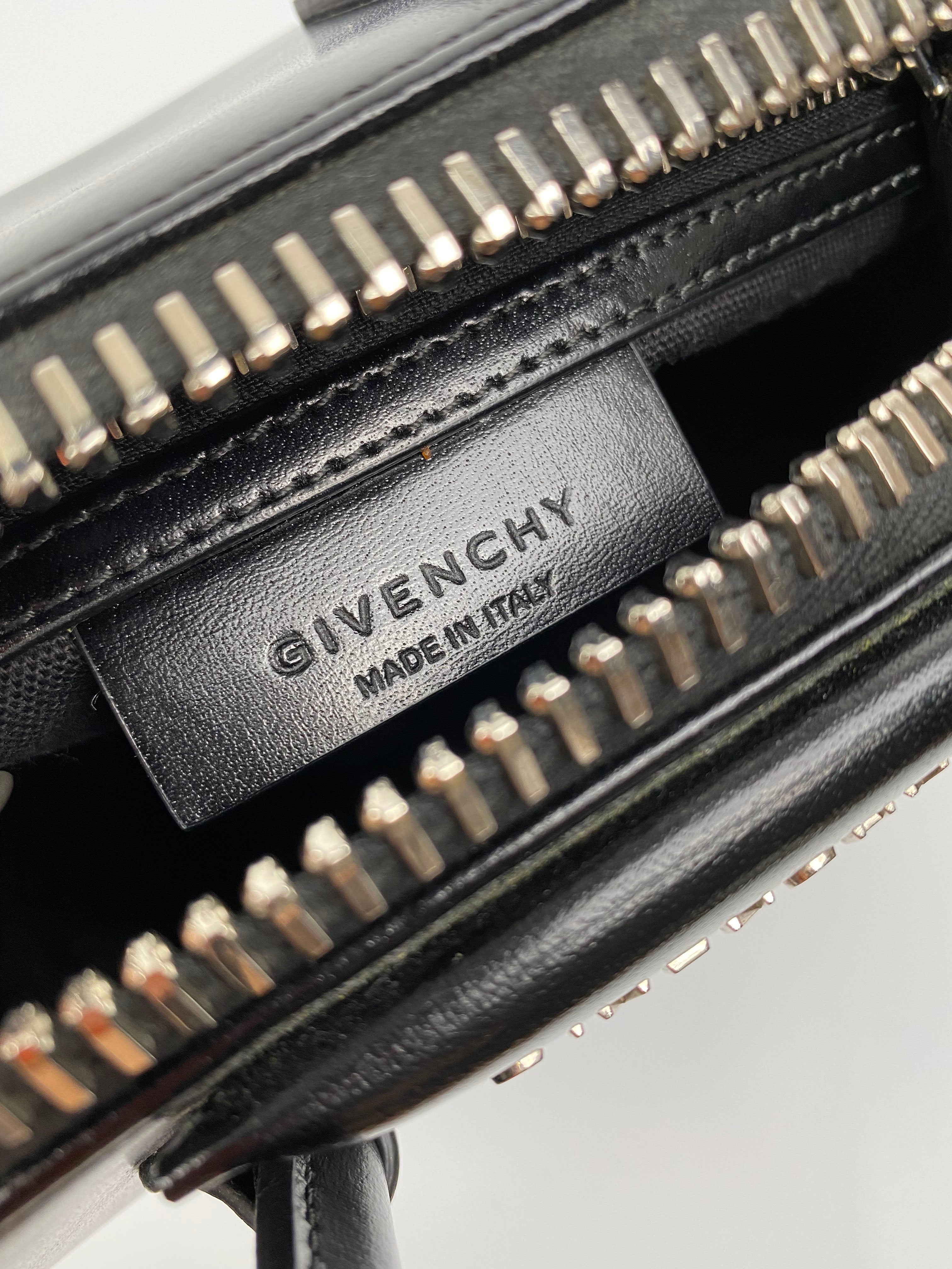 Givenchy Mini Black Antigona Bag - Luxury Crossbody Handbag for Women | Perfect for Date Night, Work & Travel Accessories