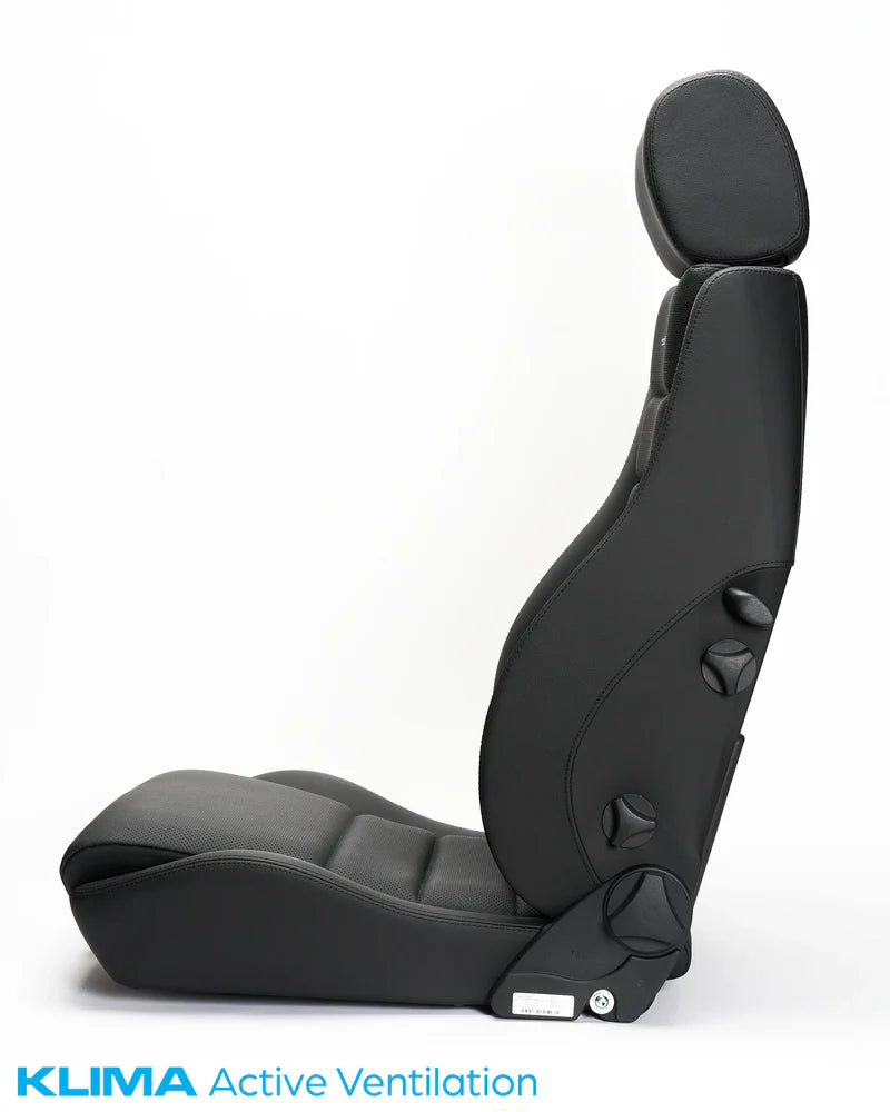 Scheel Mann Vario F XXL Climate Active Ventilation Seat - Premium Motorcycle Comfort for Long Rides & Hot Weather