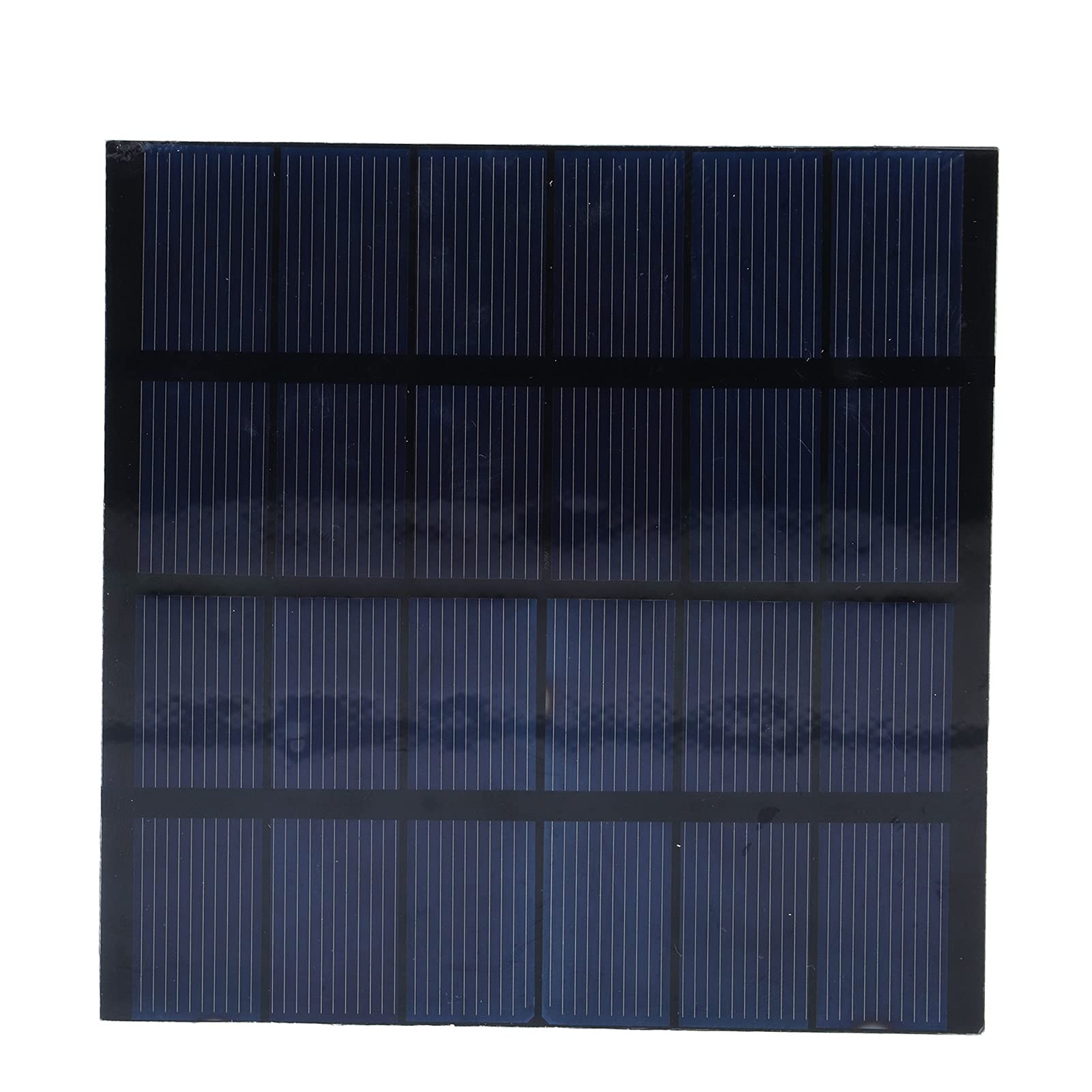 FTVOGUE 1.5W 6V Mini Portable Solar Panel - 4.3x4.3in Polysilicon Solar Charger for Rechargeable Batteries, Emergency Power, Camping & DIY Science Projects - Perfect for Off-Grid Living & Outdoor Adventures