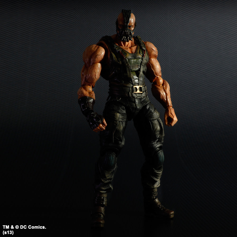 DC Comics Batman The Dark Knight Rises Trilogy Bane Play Arts Kai Action Figure Collectible Toy - Perfect for Display, Cosplay and DC Fans Collection