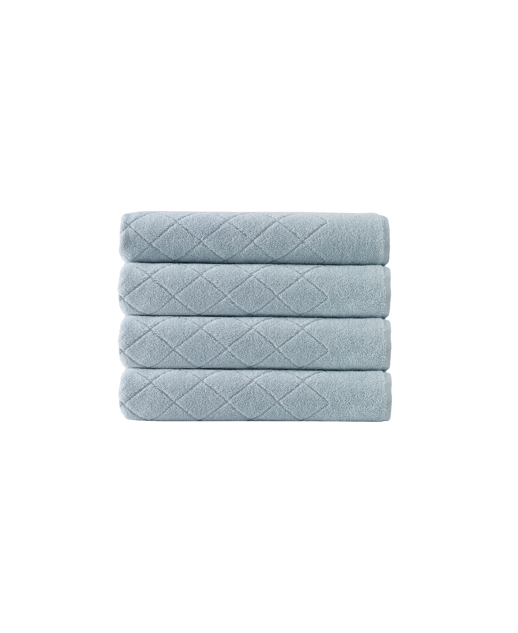 Premium 4-Piece Turkish Cotton Hand Towels Set - Ultra Soft & Absorbent for Bathroom, Kitchen & Spa - Luxury Hotel Quality Towels for Home & Travel