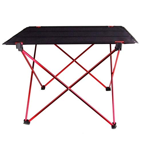 JPMSB Portable Foldable Camping Table - Lightweight 6061 Aluminum Alloy Folding Desk for Outdoor, Picnic, Beach & Travel - Multi Color Options | Perfect for Camping Trips, Backyard BBQs & Tailgating Parties