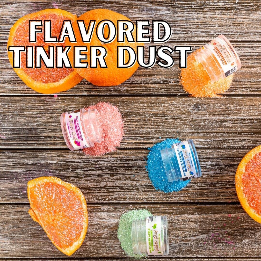 BAKELL® Sweet Cotton Candy Edible Glitter - 100% Food Safe Tinker Dust® for Cakes, Cupcakes, Cake Pops | Baking Decorations & Party Dessert Toppings | 35g Shimmer Powder for DIY Treats & Edible Crafts