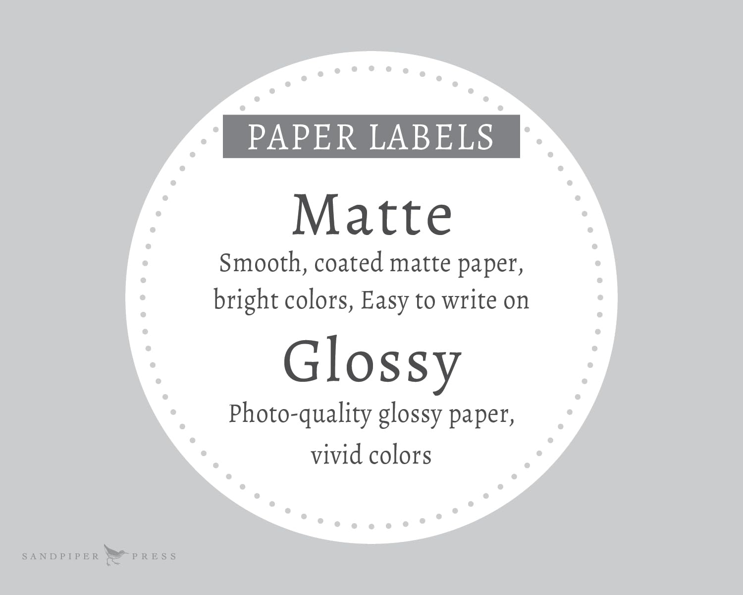 Custom Quail Egg Carton Labels - Matte or Glossy Personalized Stickers with Retro Quail Design, 2