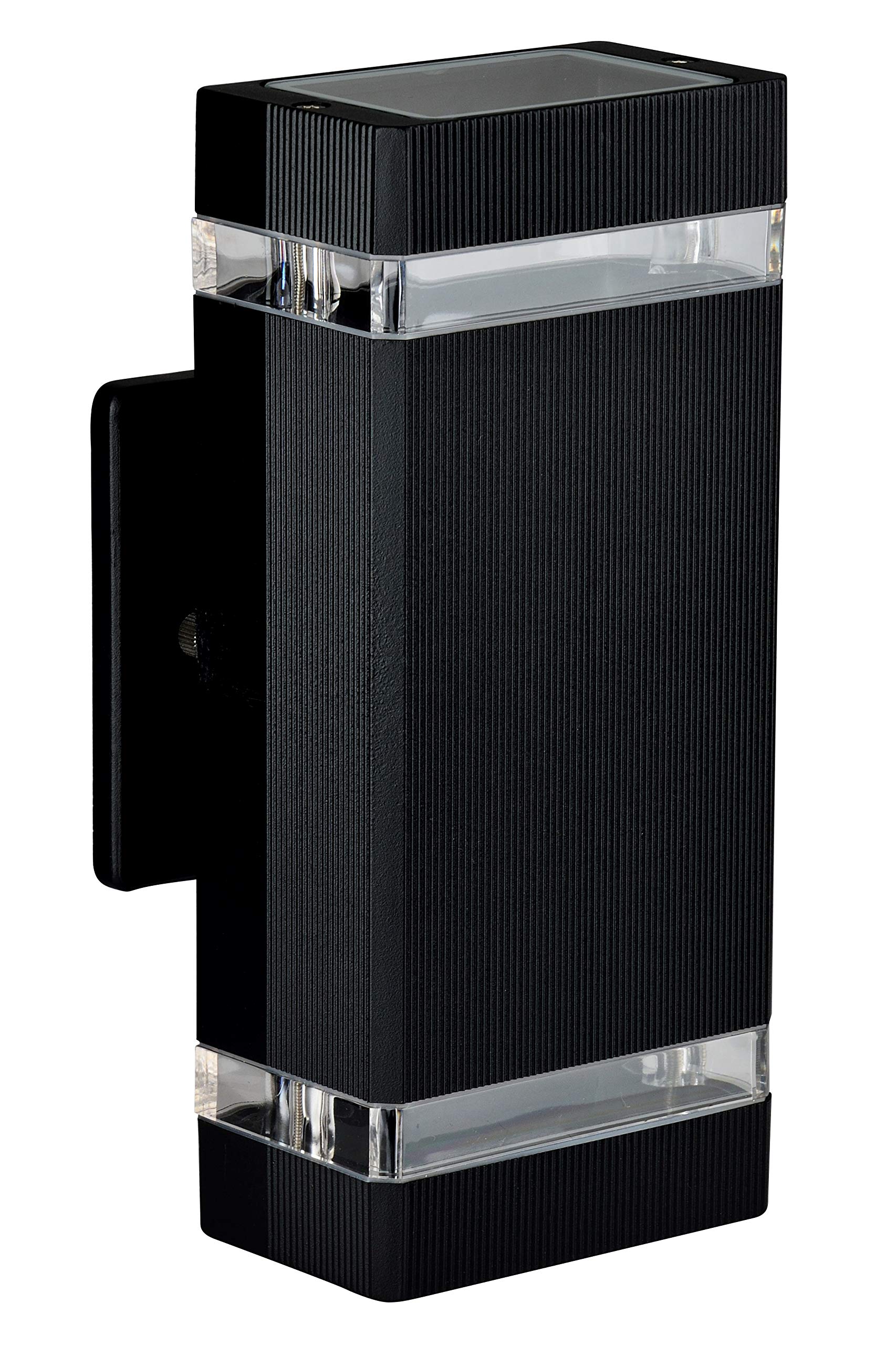 4 Pack LED Square Up and Down Wall Lights - 3000K Warm White, 5W Waterproof Outdoor Lighting with ETL Certificate - Aluminum Body for Patio, Garden, and Facade Illumination
