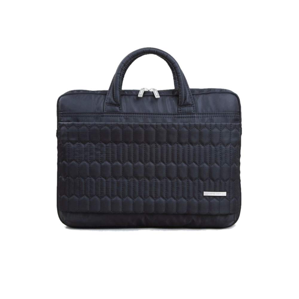 Kingsons Electra Series 13.3 Inch Laptop Shoulder Bag - Waterproof & Lightweight Computer Case for MacBook Air/Pro, Business, Travel & School (Black)