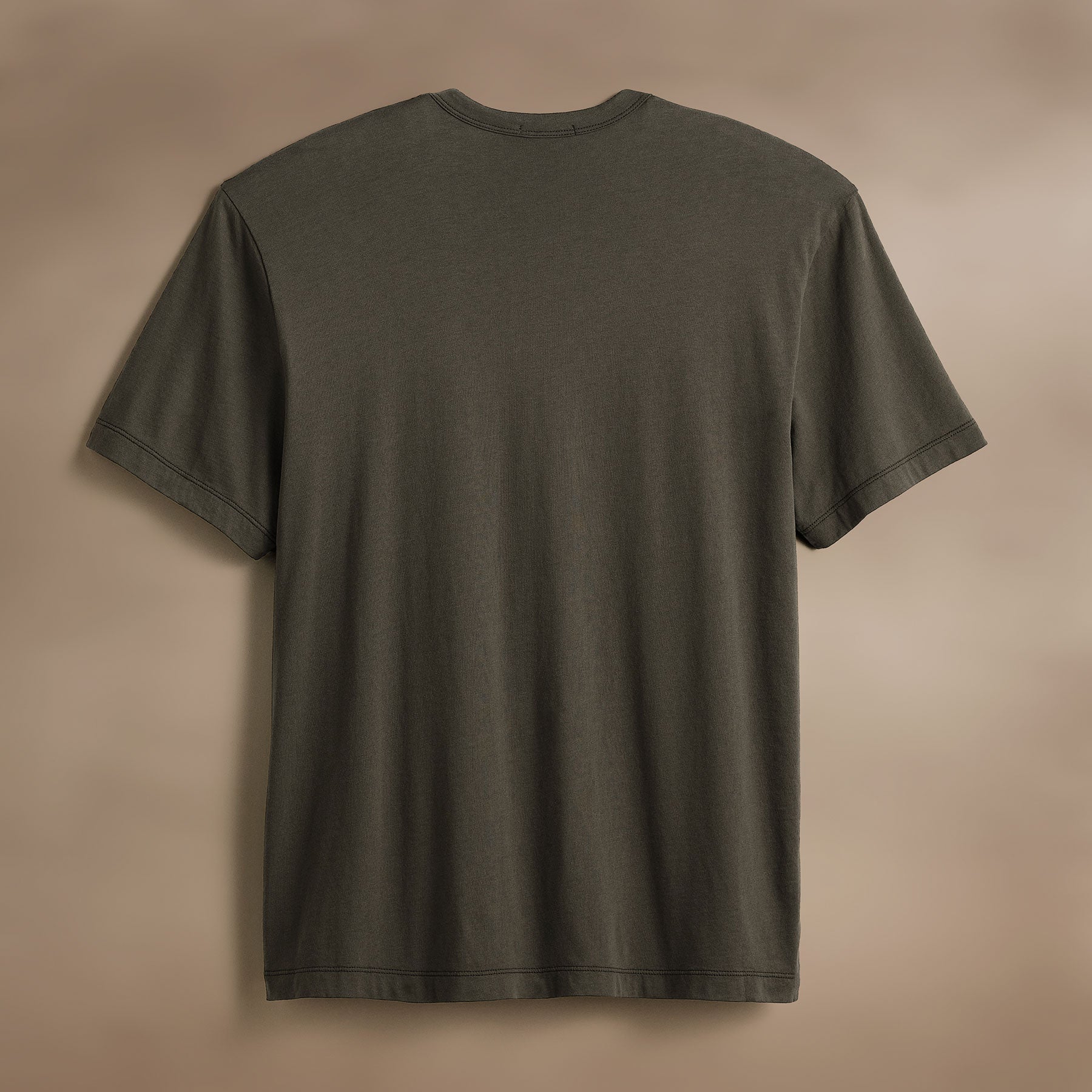 Brushed Lotus Crew Neck Sweatshirt - Soft Cotton Pullover for Men & Women - Army Green - Casual Loungewear & Streetwear Outfit