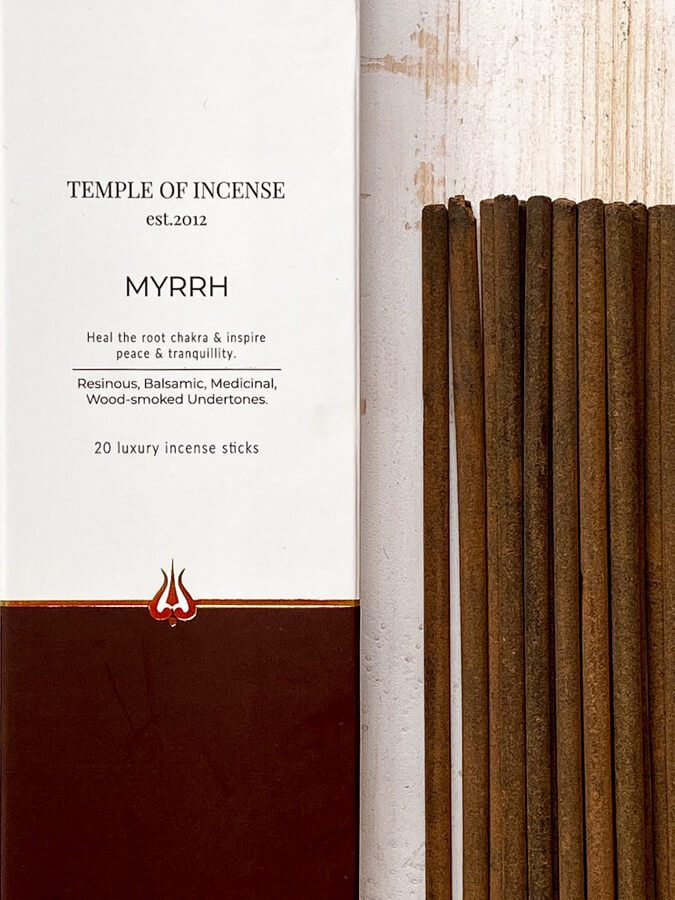 Premium Temple of Incense Sticks - Natural Aromatic Incense for Meditation, Yoga & Relaxation - Handcrafted Spiritual Fragrance for Home, Office & Sacred Spaces
