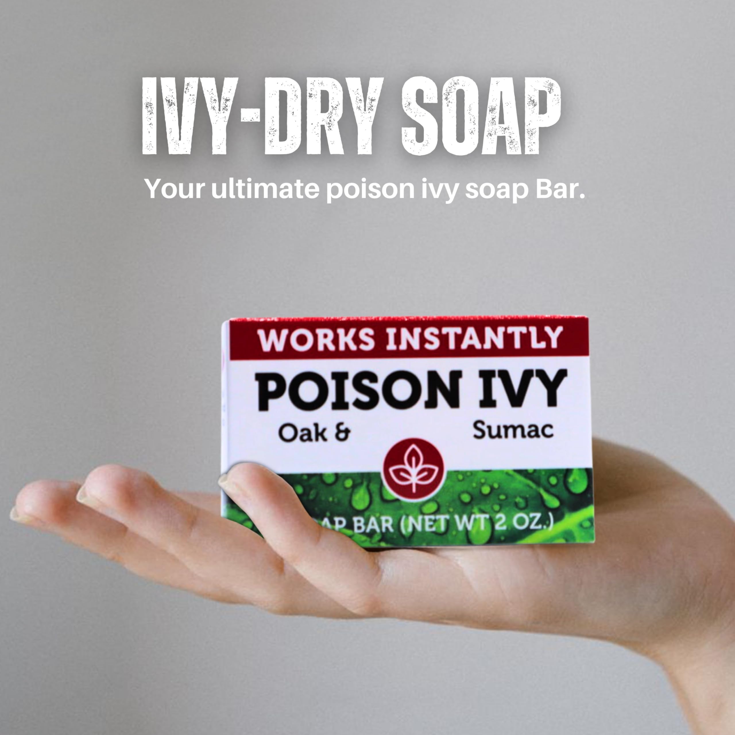 Worldwide Nutrition Bundle: Ivy-Dry Soap - Fast-Acting Poison Oak & Ivy Relief Body Wash - 2oz Bar with Multi-Purpose Keychain - Ideal for Hiking, Camping & Outdoor Adventures