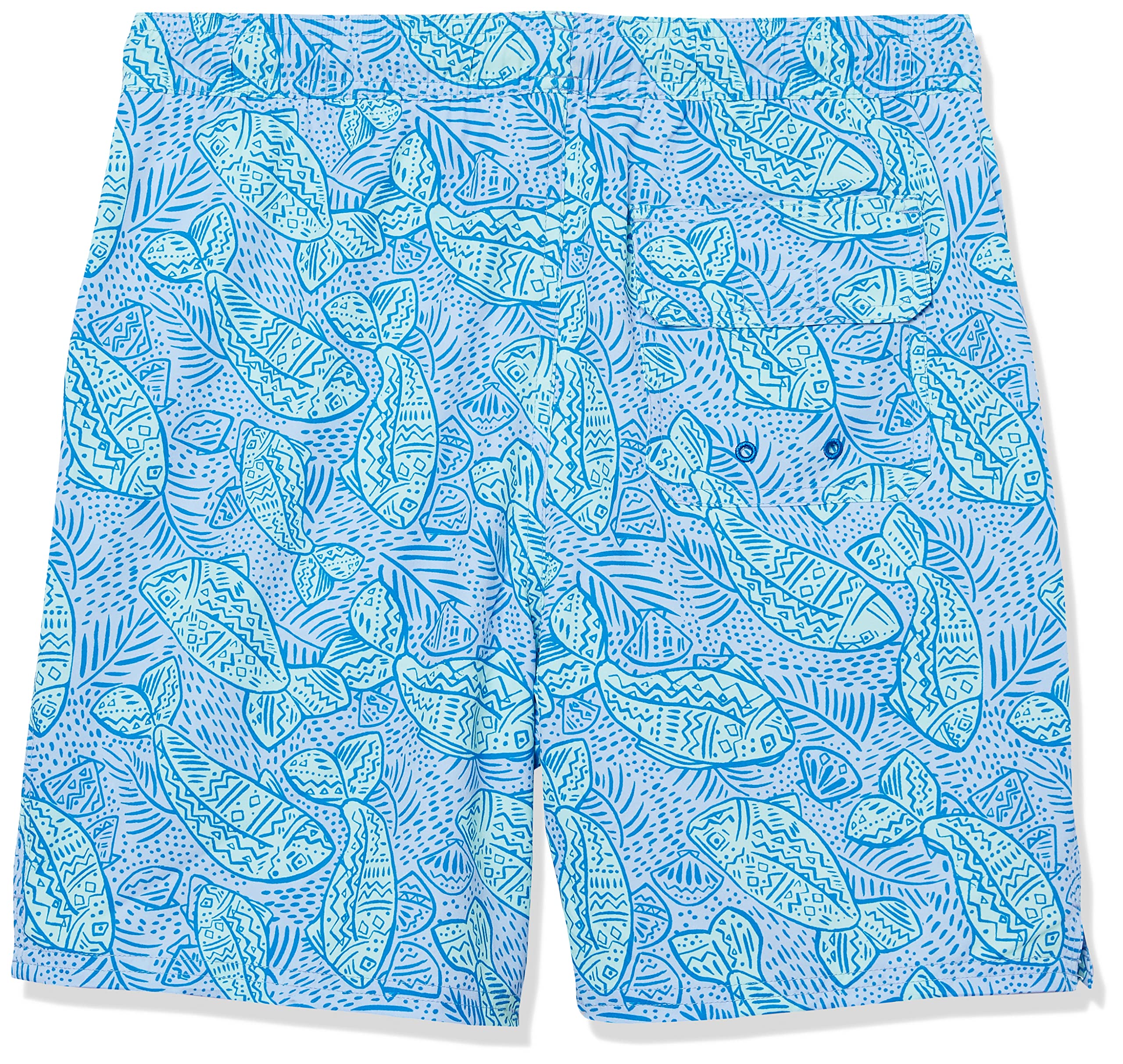 Vineyard Vines Boys' Printed Chappy Swimsuit Trunks - Quick-Dry Swim Shorts for Kids, Beach & Pool Fun