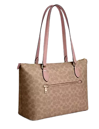 Coach Signature Canvas Gallery Tote Bag - Stylish & Durable Handbag for Women | Perfect for Work, Travel & Everyday Use