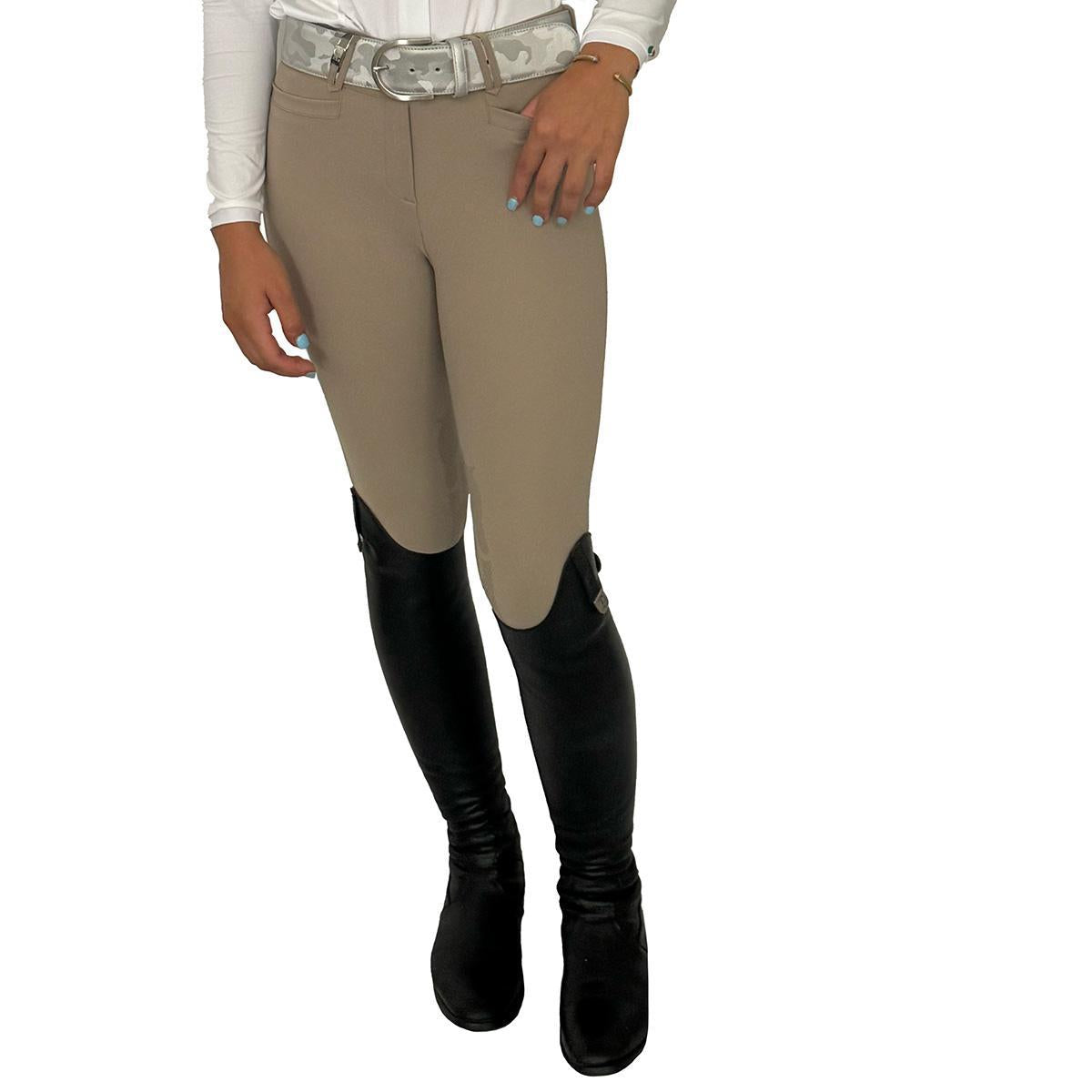 Rita Ultra Move Knee Grip Breeches for Women - Equestrian Riding Pants with Enhanced Flexibility & Comfort - Perfect for Horseback Riding, Dressage & Show Jumping