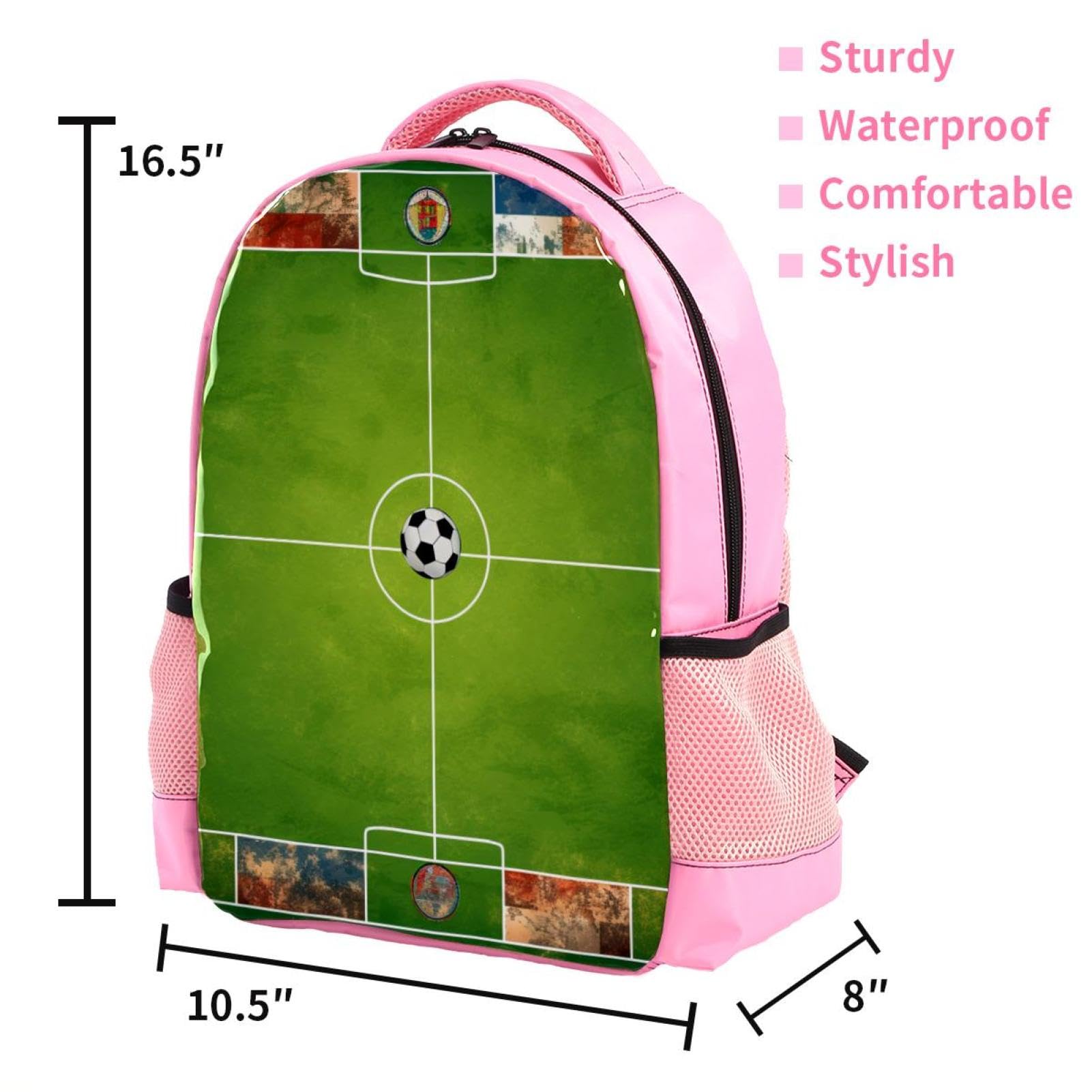 Premium Travel Backpack for Women & Men - Lightweight Durable Carry-On Backpack for Hiking, Work & Flag Football Field - Perfect for Commuting, Gym & Outdoor Adventures