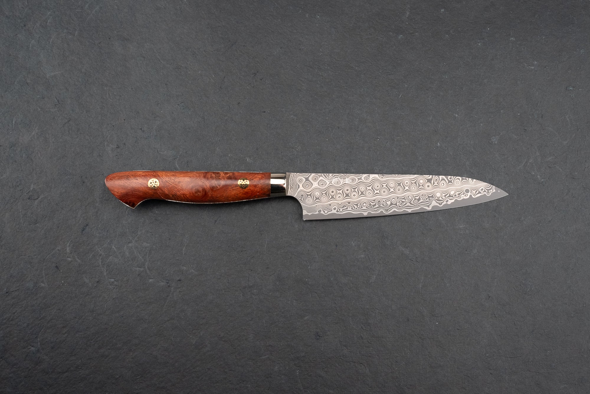 Premium Nigara SG2 Damascus Western Petty Knife 150mm - Japanese Chef's Knife for Precision Slicing, Peeling & Garnishing - Perfect for Home Cooks & Professional Kitchens