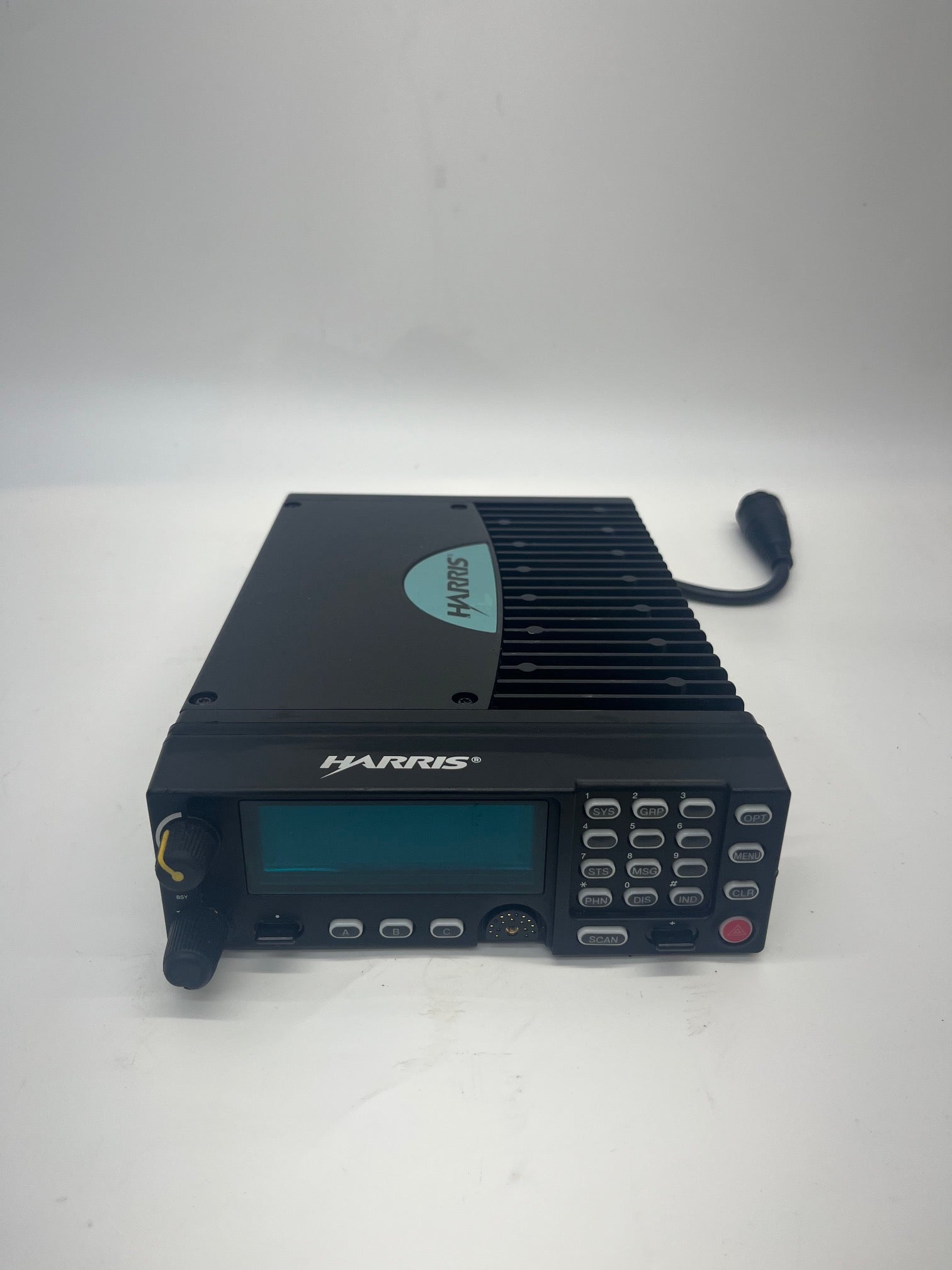 Harris XG 75M M7300 800 MHz P25 Phase 2 TDMA Mobile Radio with Control Head - Reliable Communication for Public Safety & Emergency Response Teams
