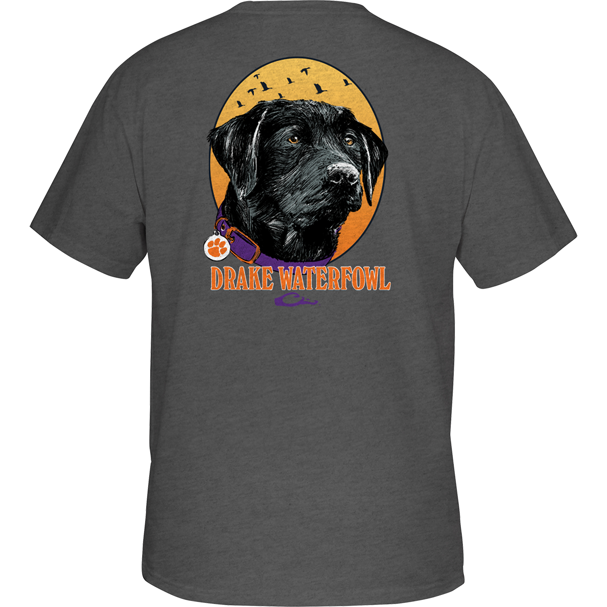 Clemson Drake Lab T-Shirt - Comfortable Cotton Graphic Tee for Fans & Alumni | Perfect for Game Day, Casual Wear & Gifts