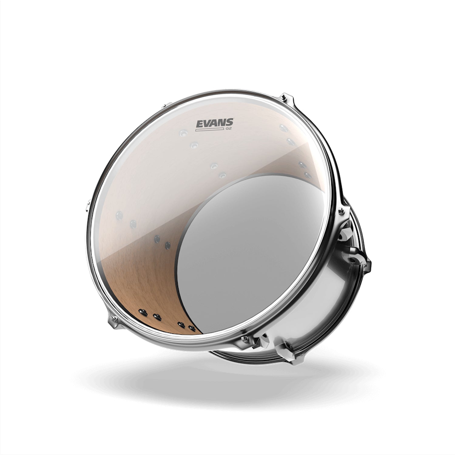 Evans G2 Clear Drumhead 16 Inch - Premium Drum Head for Snare and Toms | Perfect for Rock, Jazz, and Studio Recording
